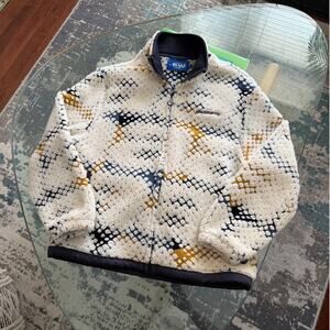 Awake NY Printed A Fleece Jacket